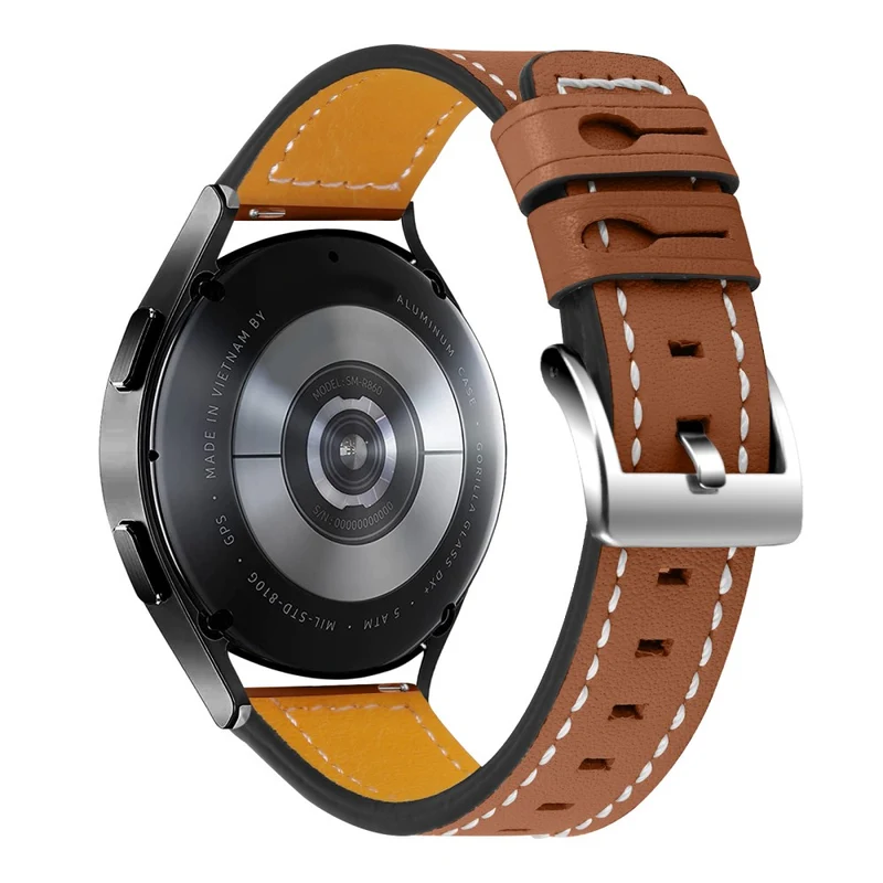 Absolut niedlich Garmin Vivomove 3 Echtes Leder armband