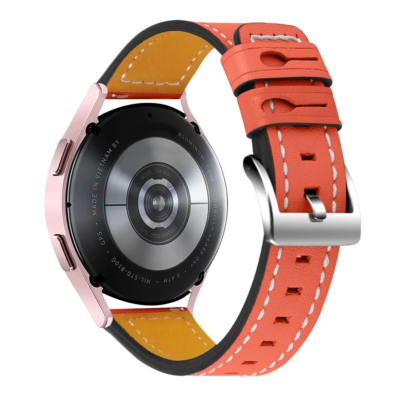 Absolut niedlich Garmin Vivomove 3 Echtes Leder armband