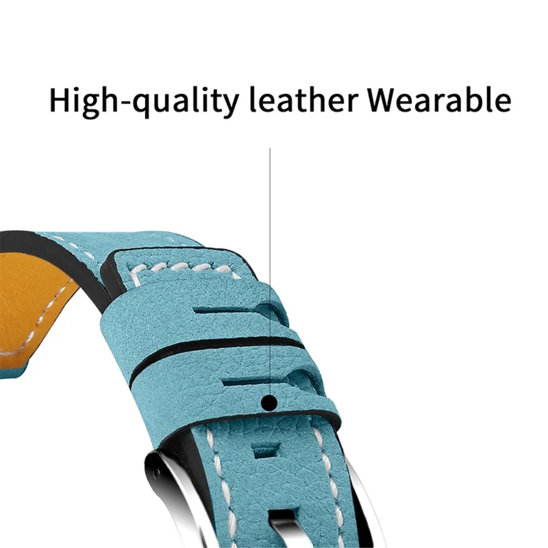 Absolut niedlich Garmin Vivomove 3 Echtes Leder armband