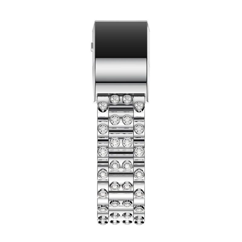 Absolut stark Fitbit Charge 2 Metall und Strass armband
