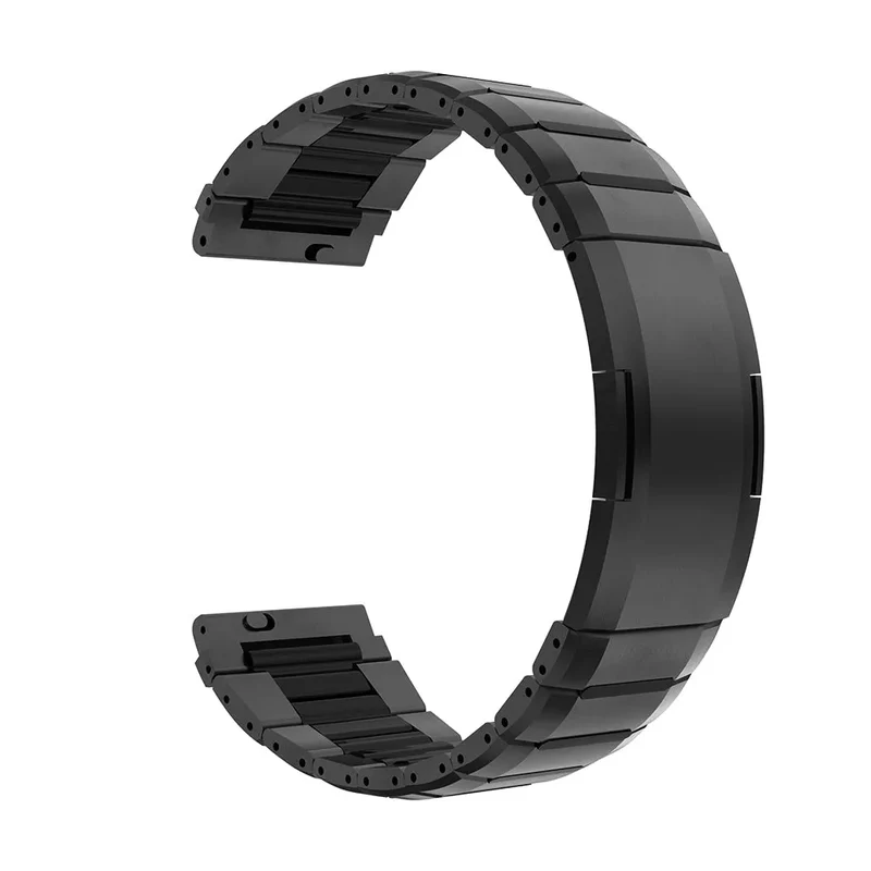 Amazfit Bip 5 'One Push' Stahl-Hybridarmband (Schwarz)