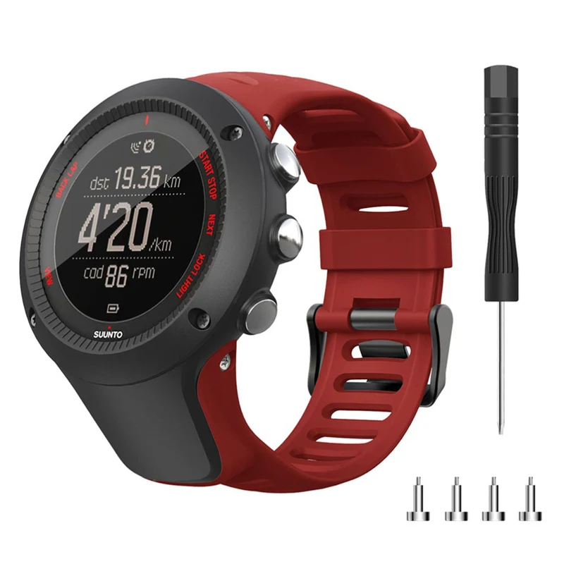 Auffallend schön Suunto Ambit2 Silikon / TPU armband