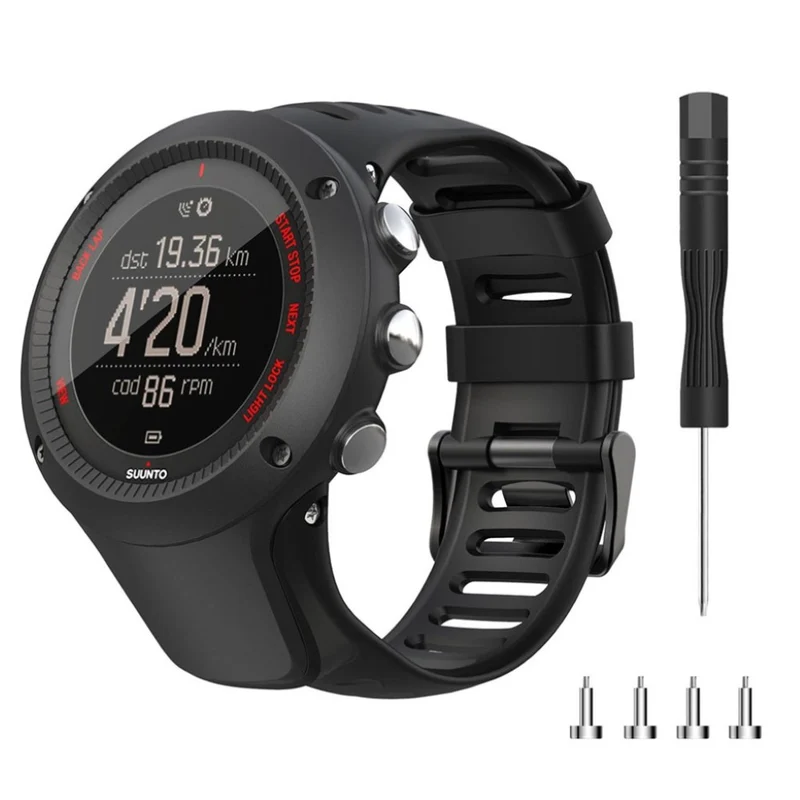 Auffallend schön Suunto Ambit2 Silikon / TPU armband