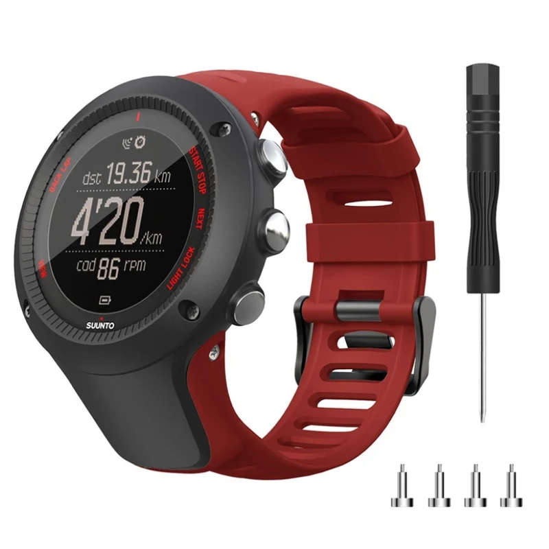 Auffallend schön Suunto Ambit2 Silikon / TPU armband