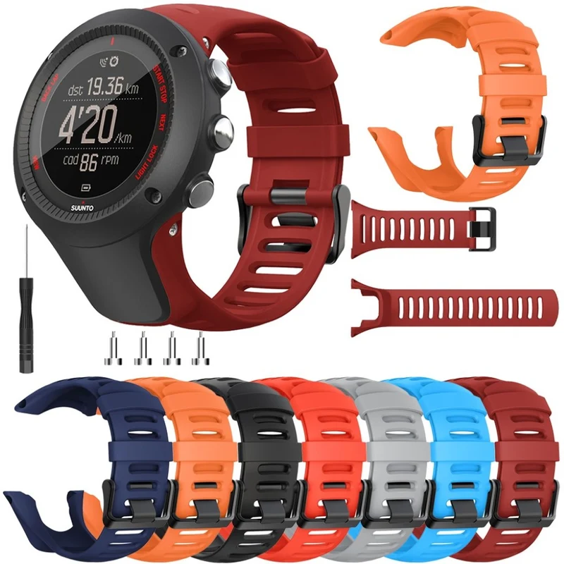 Auffallend schön Suunto Ambit2 Silikon / TPU armband
