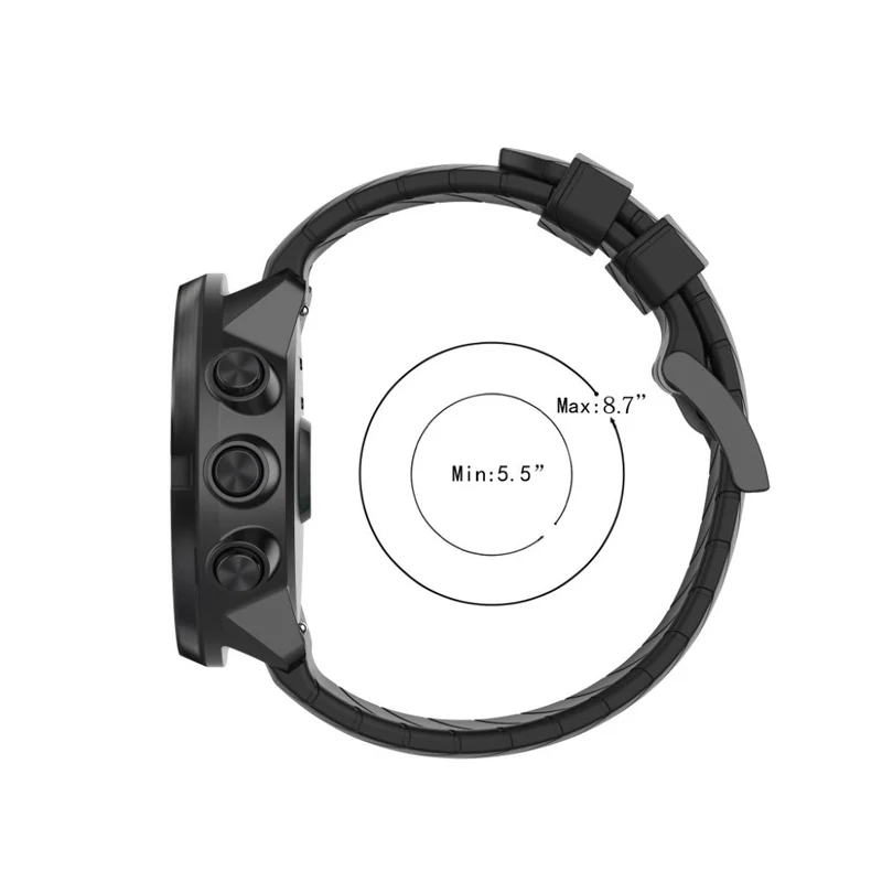 Sehr schön Suunto 9 Silikon / TPU armband