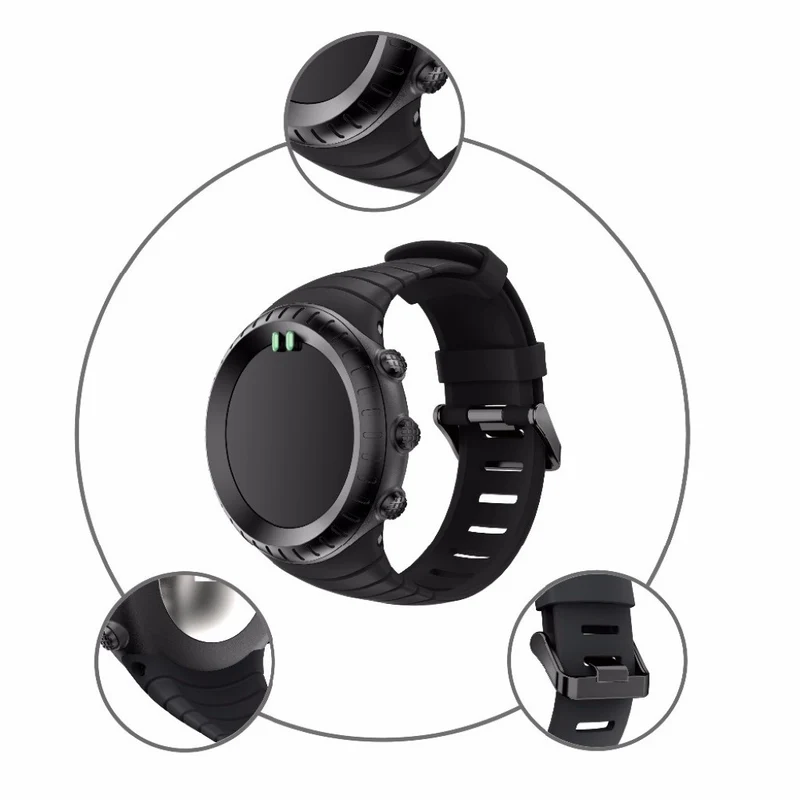 Super robust Suunto Core Silikon / TPU armband