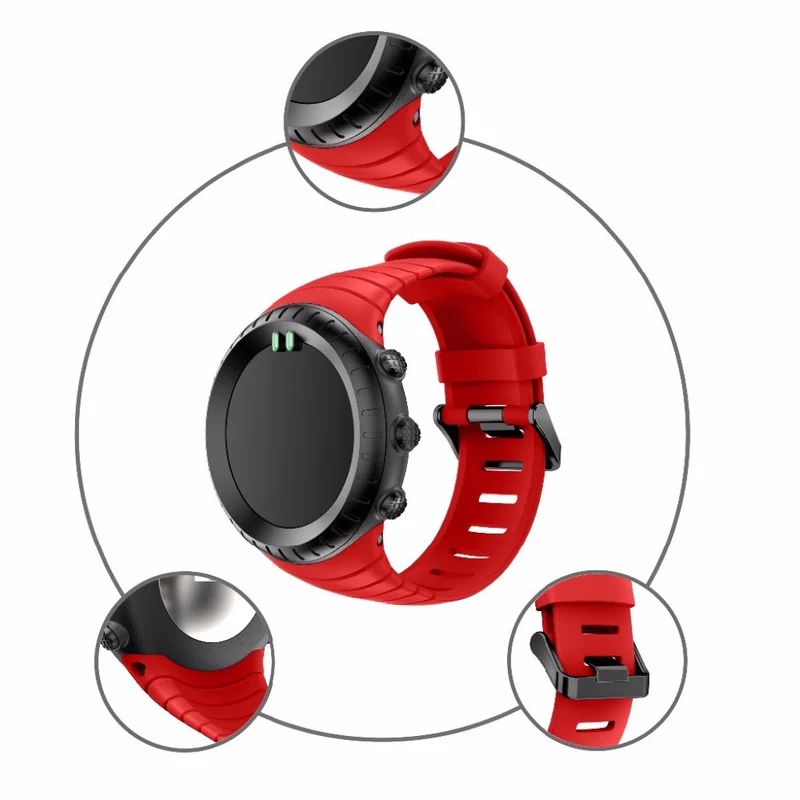 Super robust Suunto Core Silikon / TPU armband