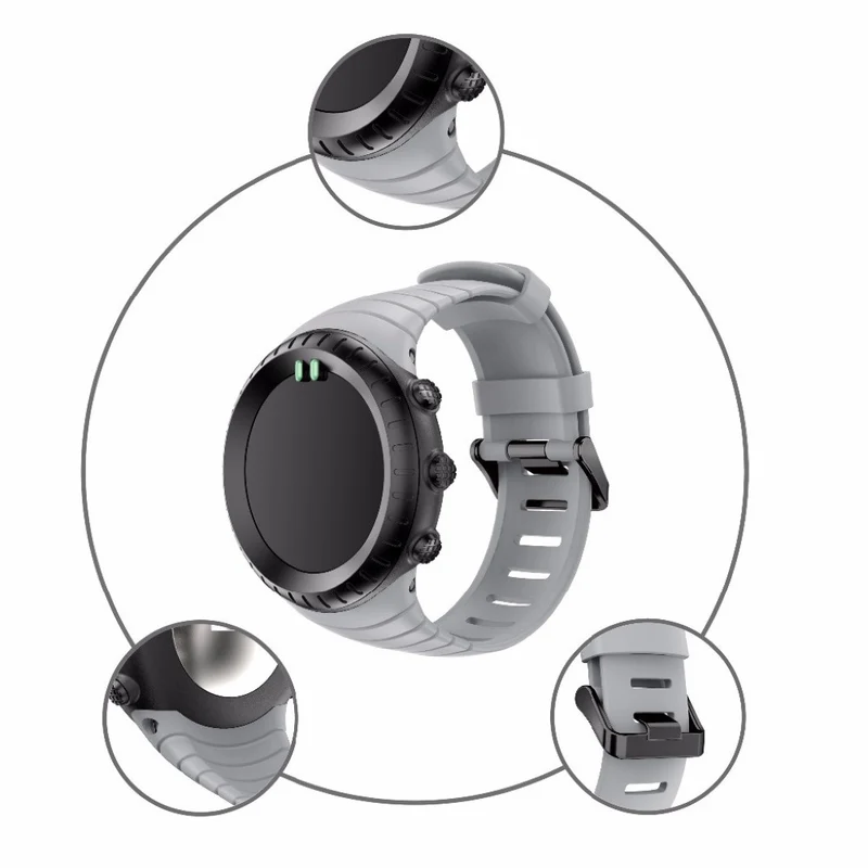 Super robust Suunto Core Silikon / TPU armband