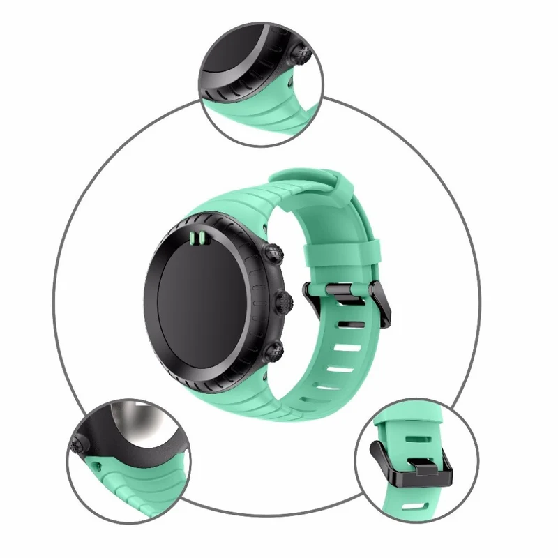 Super robust Suunto Core Silikon / TPU armband