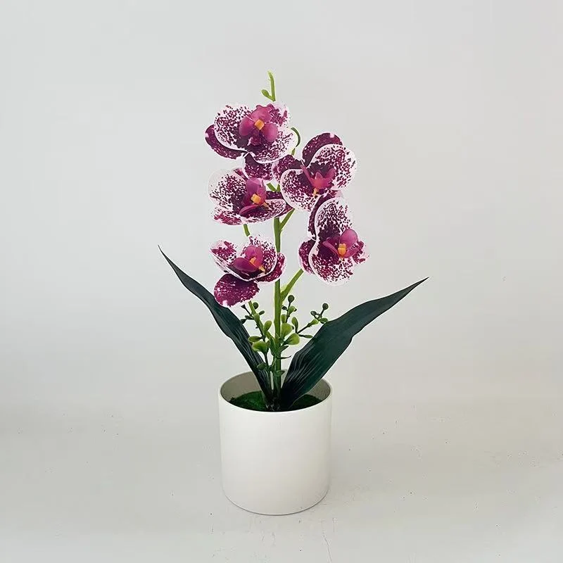 Künstliche Orchideenpflanze für Wohnkultur und Innendekoration