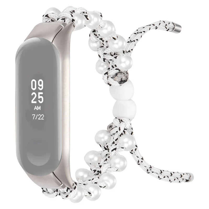 Xiaomi Mi Smart Band 6 / Xiaomi Mi Band 5 Strass und Textil / Nylon armband