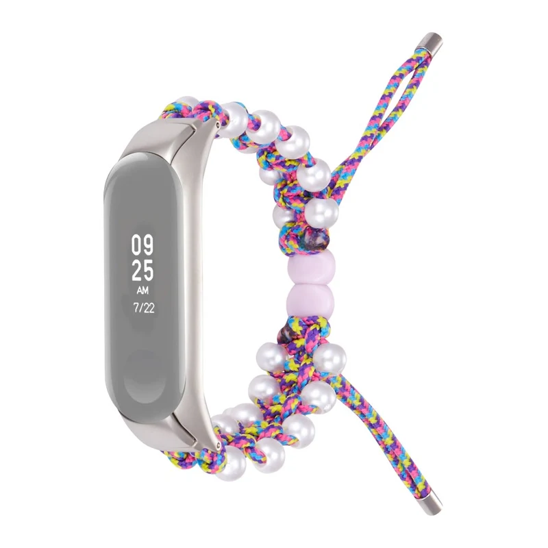 Xiaomi Mi Smart Band 6 / Xiaomi Mi Band 5 Strass und Textil / Nylon armband