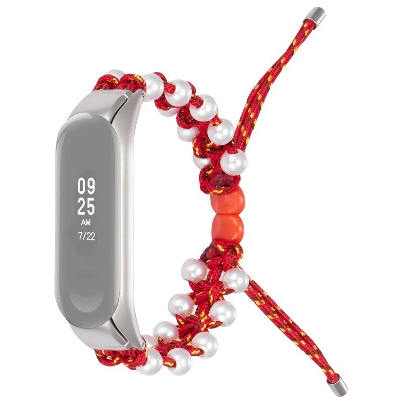Xiaomi Mi Smart Band 6 / Xiaomi Mi Band 5 Strass und Textil / Nylon armband