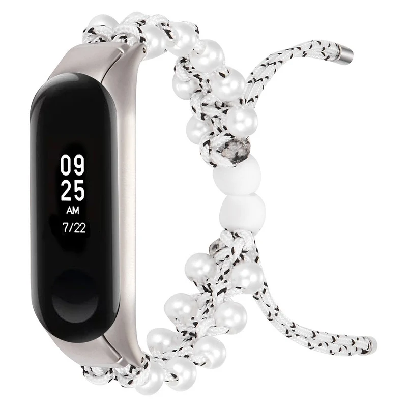 Xiaomi Mi Smart Band 6 / Xiaomi Mi Band 5 Strass und Textil / Nylon armband