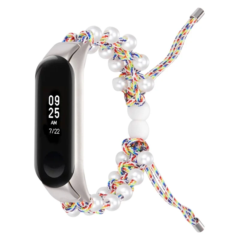Xiaomi Mi Smart Band 6 / Xiaomi Mi Band 5 Strass und Textil / Nylon armband