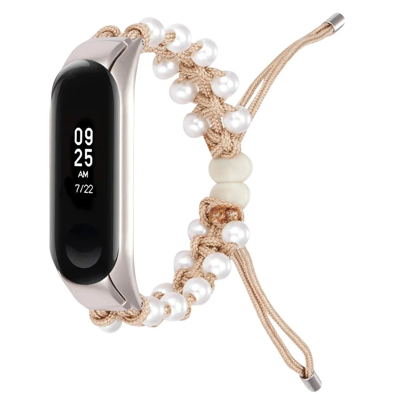 Xiaomi Mi Smart Band 6 / Xiaomi Mi Band 5 Strass und Textil / Nylon armband