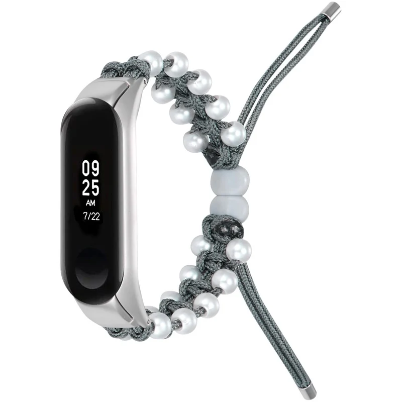 Xiaomi Mi Smart Band 6 / Xiaomi Mi Band 5 Strass und Textil / Nylon armband
