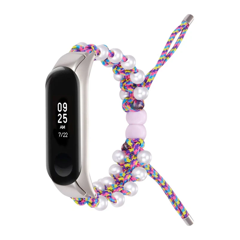 Xiaomi Mi Smart Band 6 / Xiaomi Mi Band 5 Strass und Textil / Nylon armband