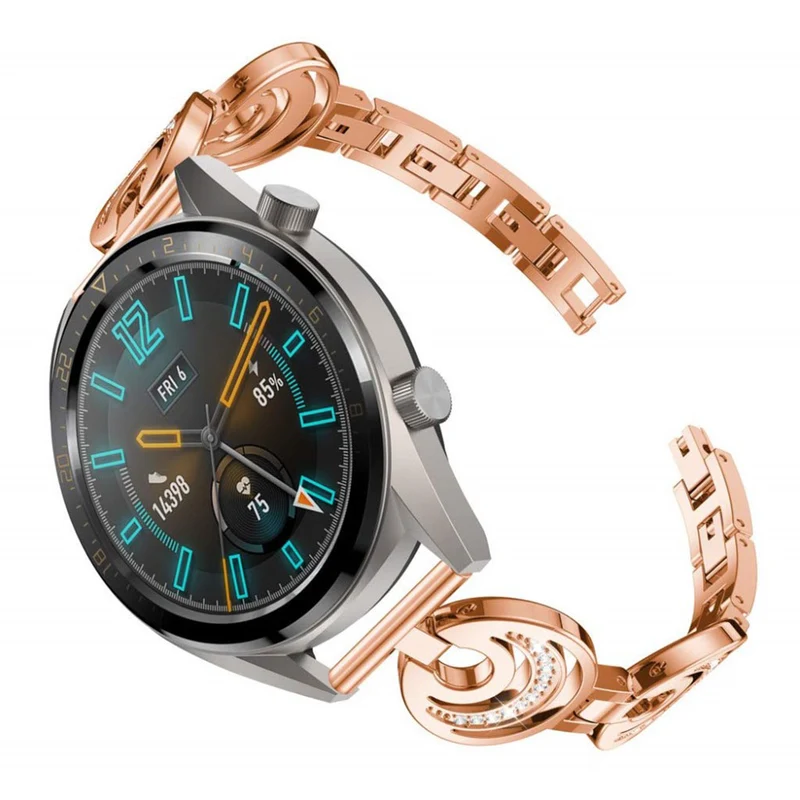Mega elegant Huawei Watch GT Metall und Strass armband