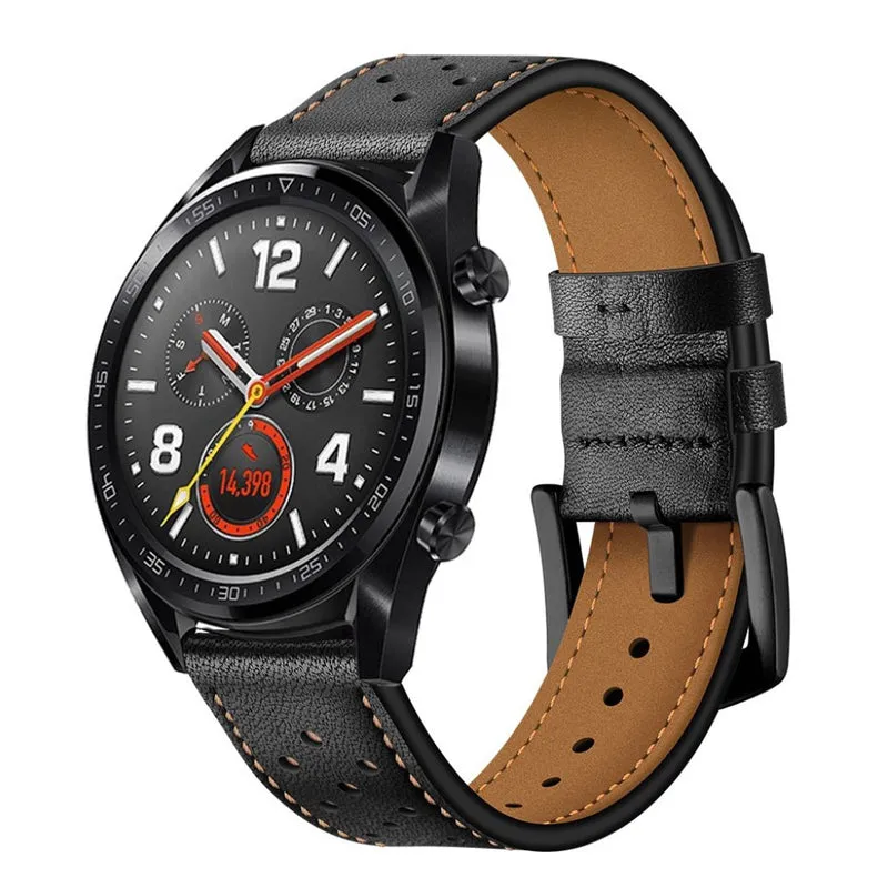 Ausgezeichnet Huawei Watch GT Echtes Leder armband