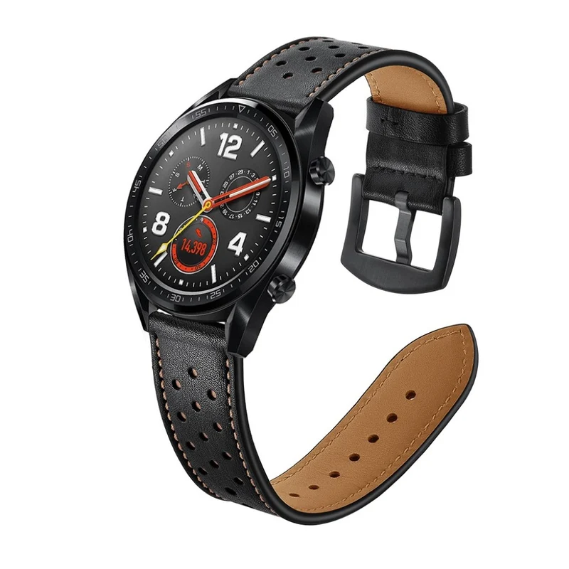 Ausgezeichnet Huawei Watch GT Echtes Leder armband