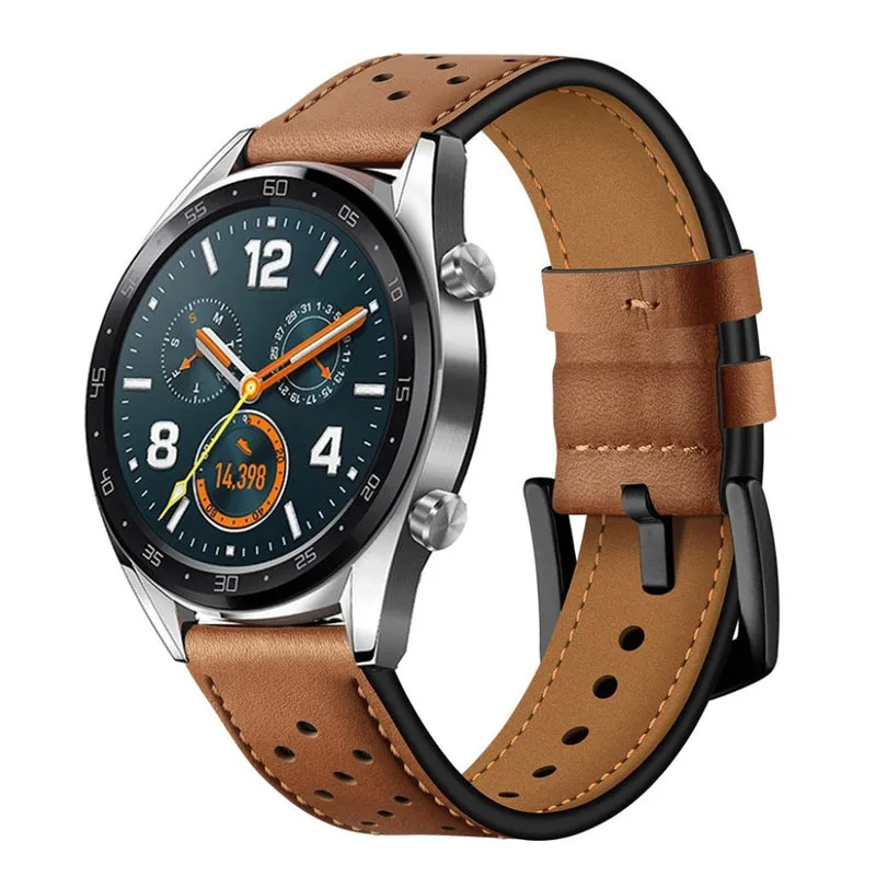 Ausgezeichnet Huawei Watch GT Echtes Leder armband