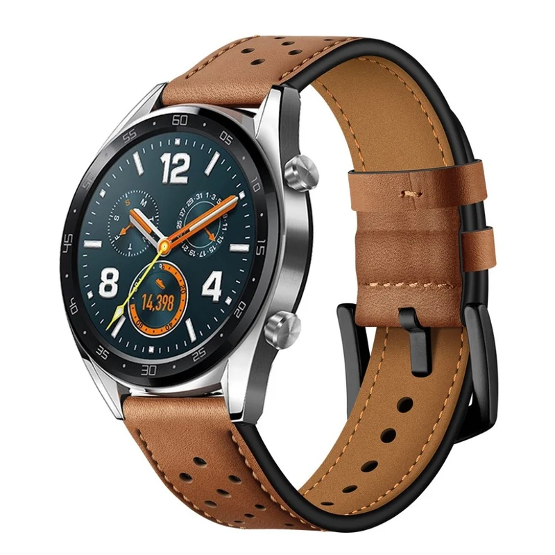 Ausgezeichnet Huawei Watch GT Echtes Leder armband