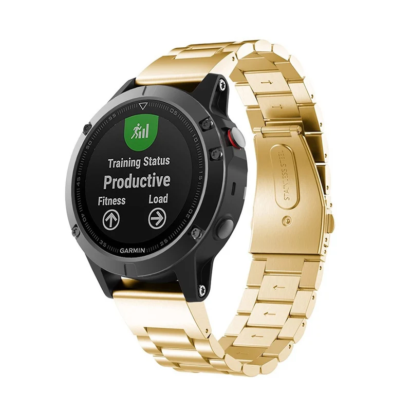 Sehr robust Garmin Fenix 5 Metall armband