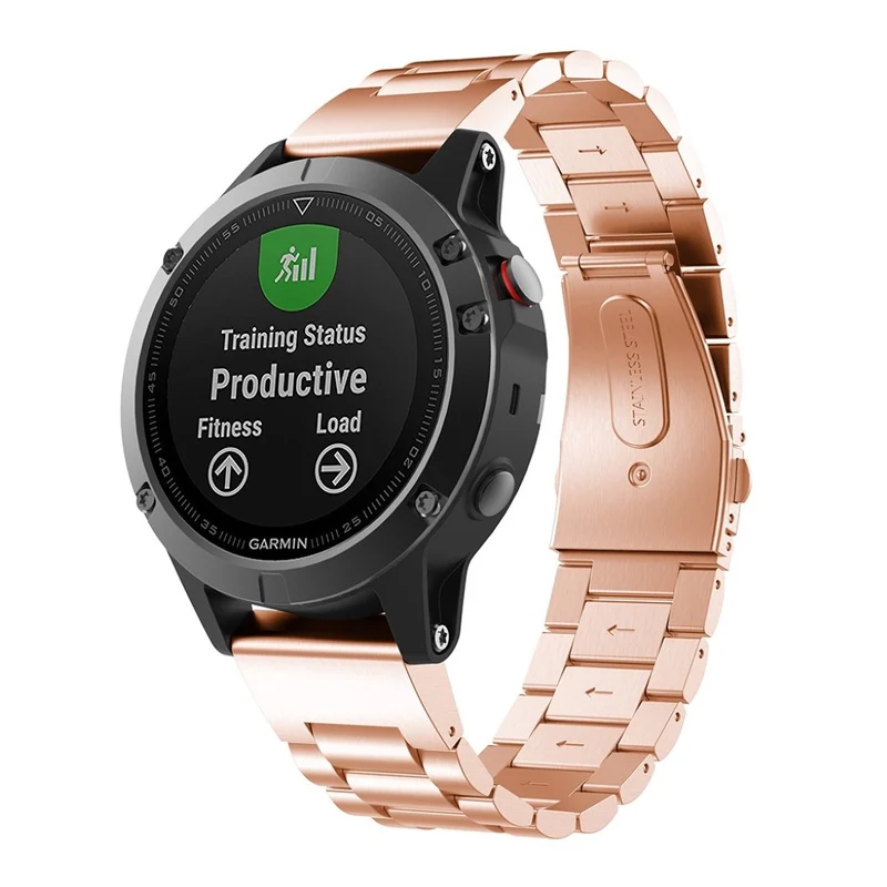 Sehr robust Garmin Fenix 5 Metall armband