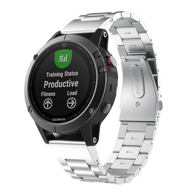 Sehr robust Garmin Fenix 5 Metall armband