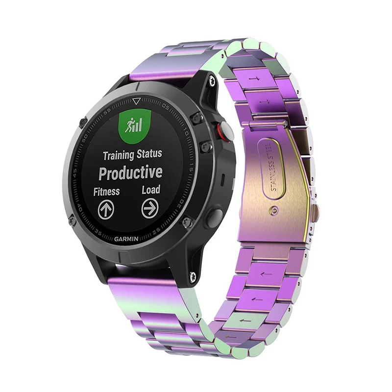 Sehr robust Garmin Fenix 5 Metall armband