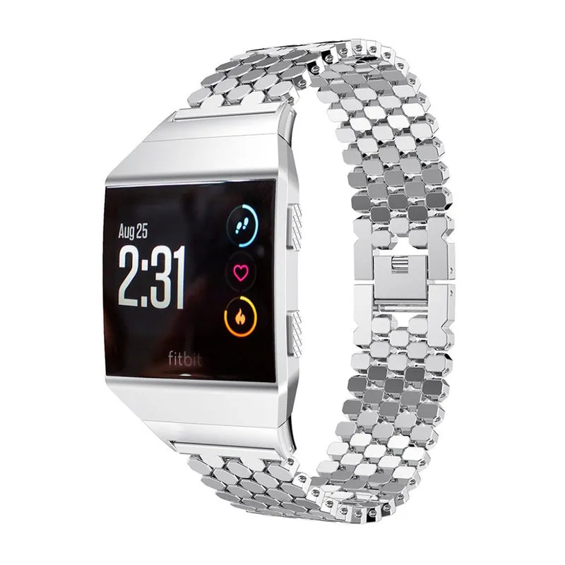 Mega chillig Fitbit Ionic Metall armband