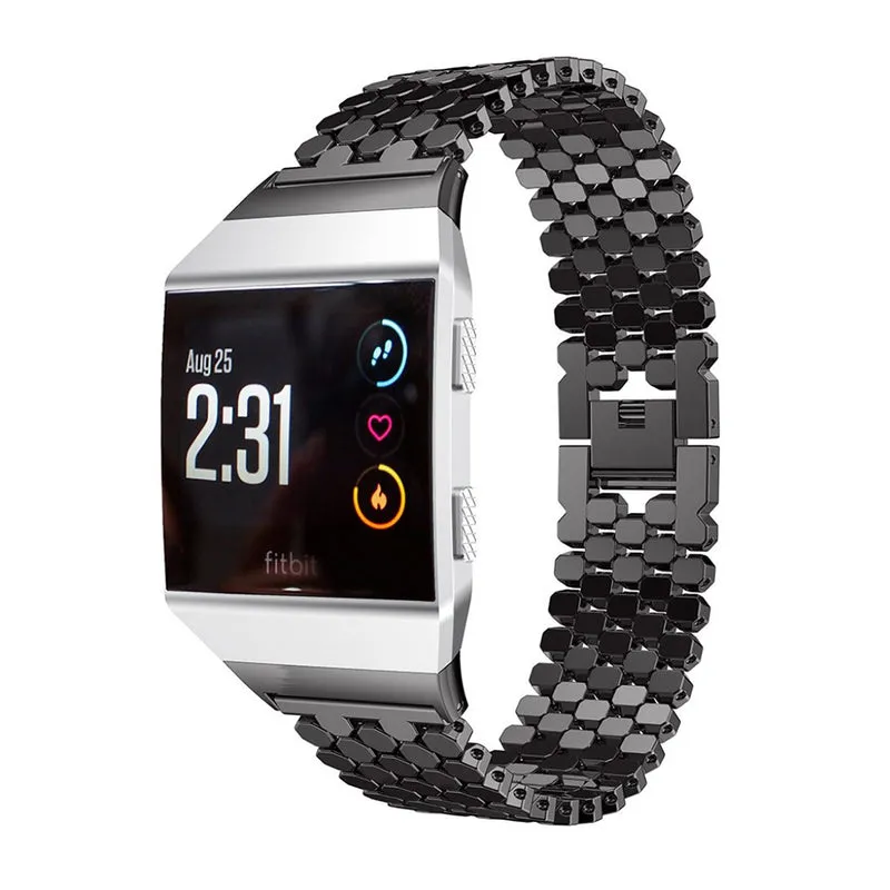 Mega chillig Fitbit Ionic Metall armband