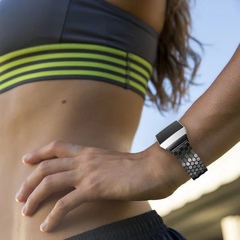 Mega chillig Fitbit Ionic Metall armband