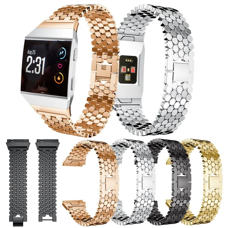 Mega chillig Fitbit Ionic Metall armband