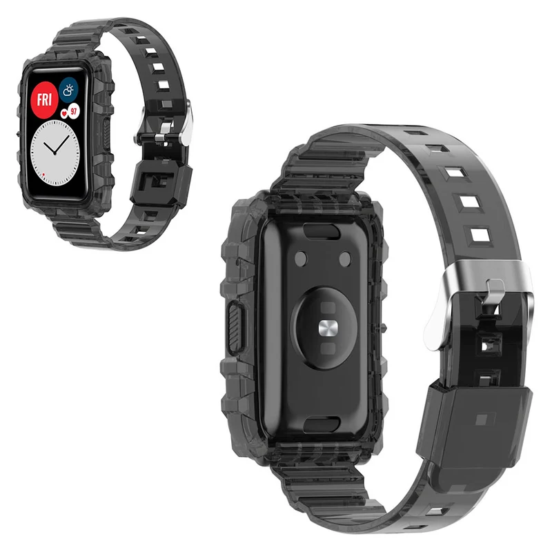 Mega pflegeleicht Huawei Watch Fit Silikon / TPU armband