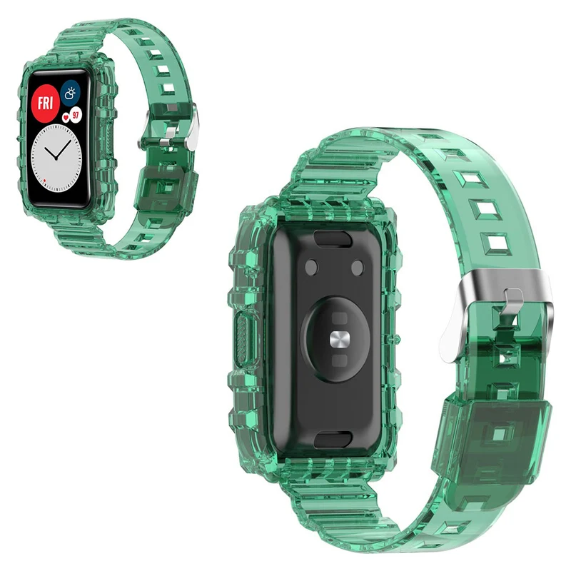Mega pflegeleicht Huawei Watch Fit Silikon / TPU armband