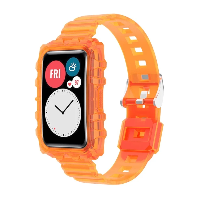 Mega pflegeleicht Huawei Watch Fit Silikon / TPU armband
