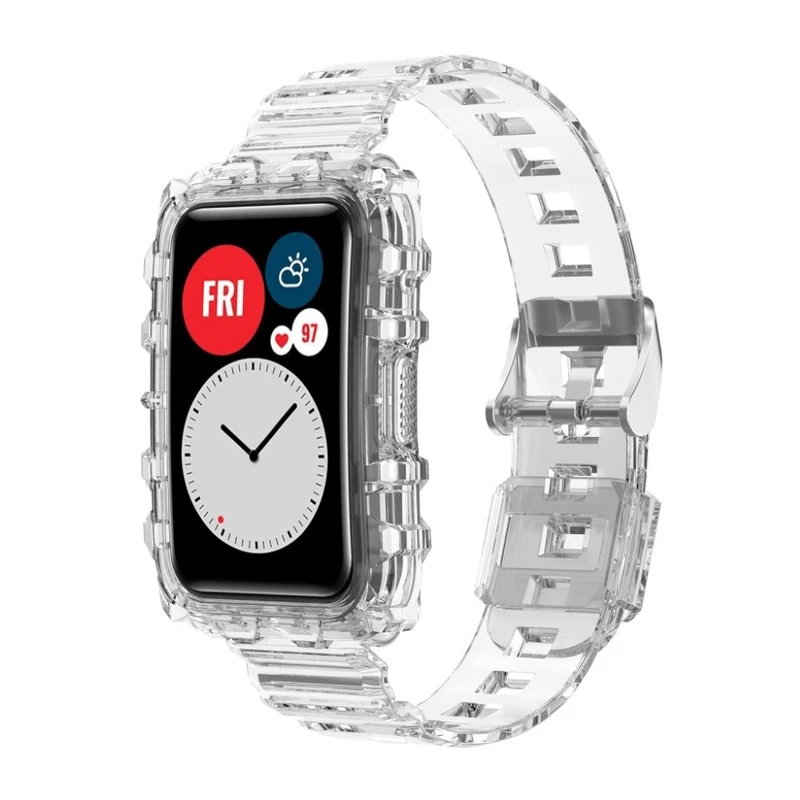 Mega pflegeleicht Huawei Watch Fit Silikon / TPU armband