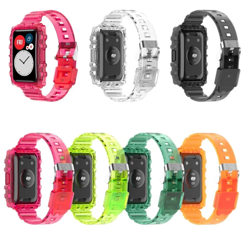 Mega pflegeleicht Huawei Watch Fit Silikon / TPU armband