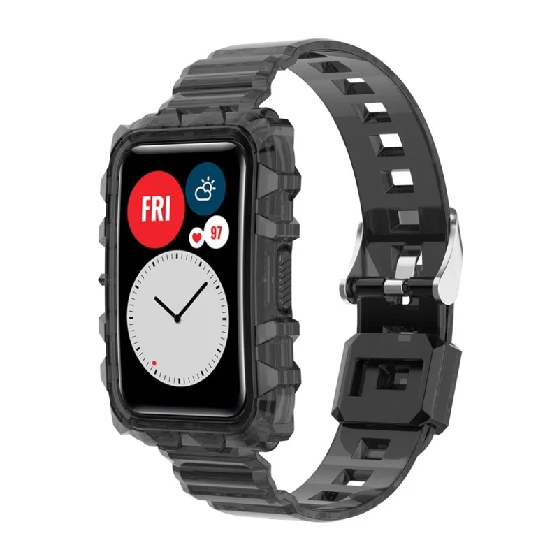 Mega pflegeleicht Huawei Watch Fit Silikon / TPU armband