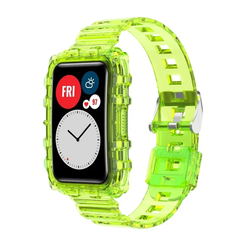 Mega pflegeleicht Huawei Watch Fit Silikon / TPU armband