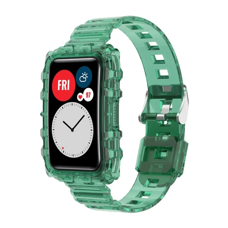 Mega pflegeleicht Huawei Watch Fit Silikon / TPU armband
