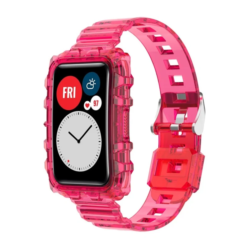 Mega pflegeleicht Huawei Watch Fit Silikon / TPU armband