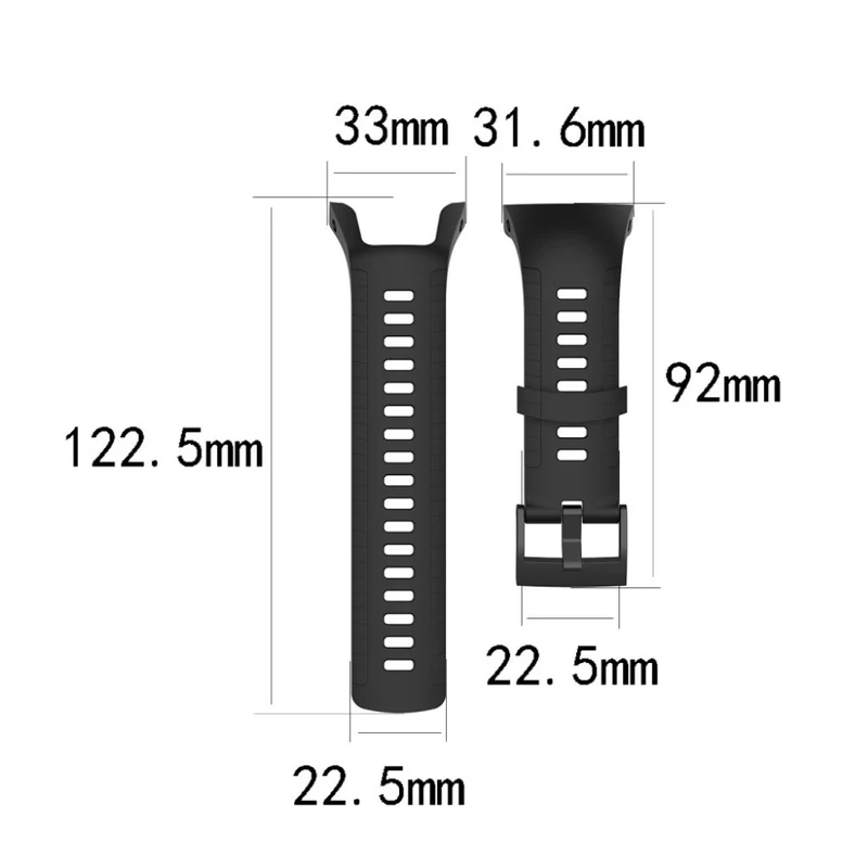 Großartig Suunto 5 Silikon / TPU armband