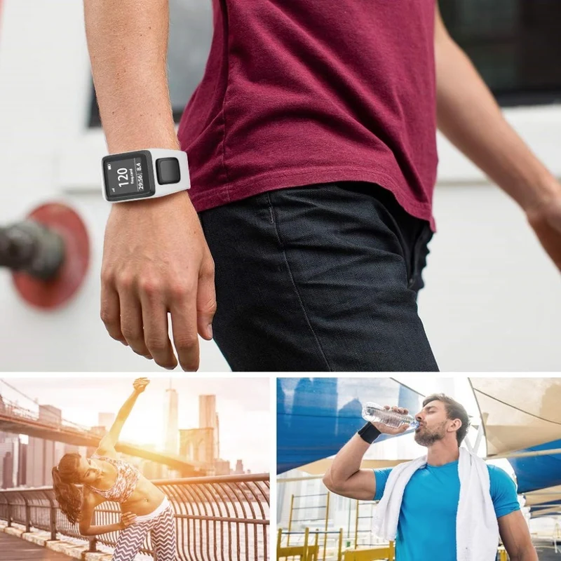 Süß TomTom Runner 2 / TomTom Runner 3 Silikon / TPU armband
