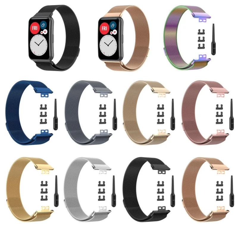 Sehr bequem Huawei Watch Fit Metall armband