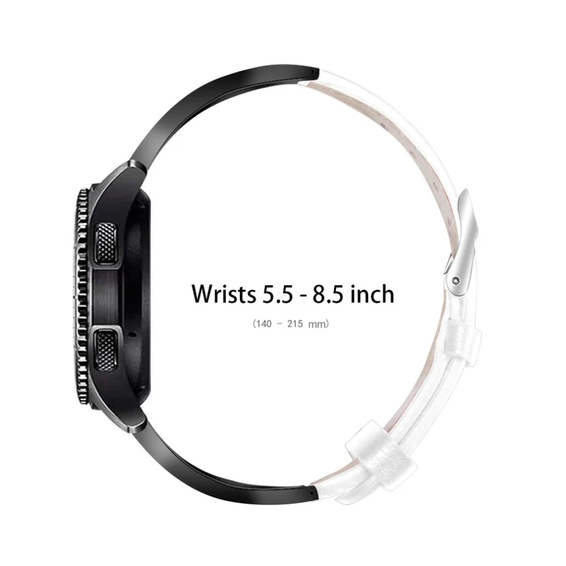 Exquisit Universell Huawei Echtes Leder und Strass armband