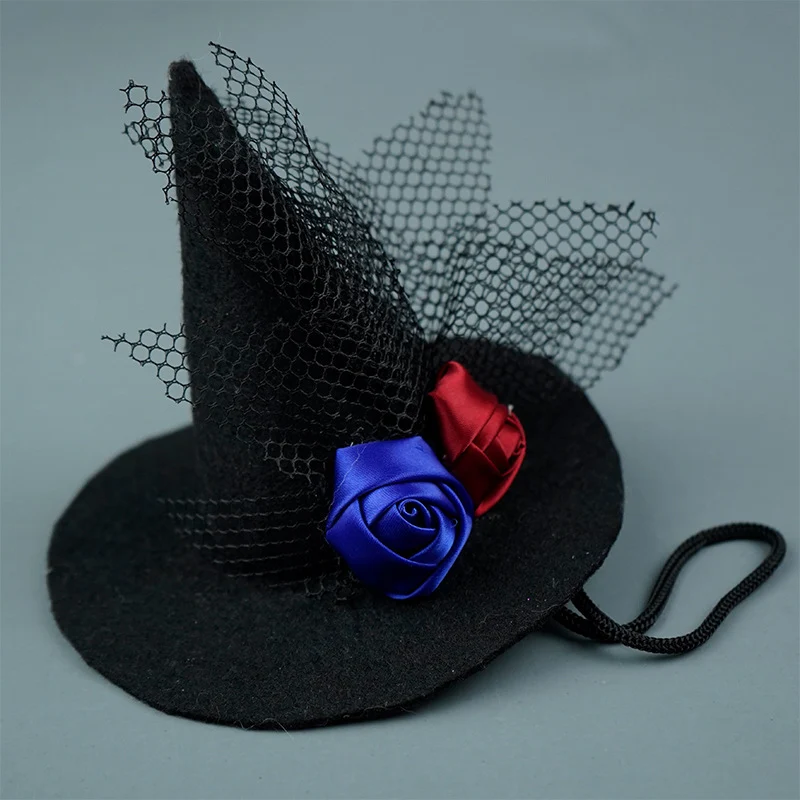 Halloween-Haube mit Fledermaus-Applikation